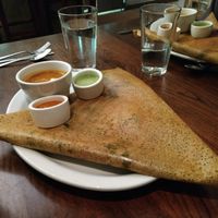 Spicy Basil Dosa at Paper Dosa in Santa Fe