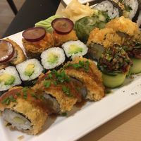 Sushi vegan  at Teppan in Porto