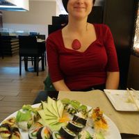 Vegan sushi at Teppan in Porto