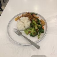 rice with 2 sides  at Walee - EM Quartier in Bangkok
