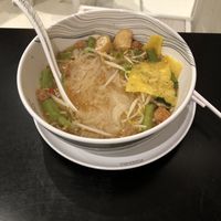 Best vegan Guay Tiew Tom Yum Soup! at Walee - EM Quartier in Bangkok