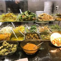 Food😄the chili paste was so good and free cucumber  at Walee - EM Quartier in Bangkok