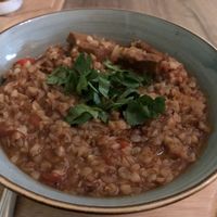 Buckwheat tofu  at Kiwi Vegan Cafe in Tbilisi