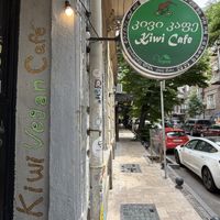   at Kiwi Vegan Cafe in Tbilisi