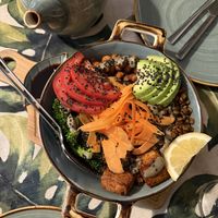   at Kiwi Vegan Cafe in Tbilisi