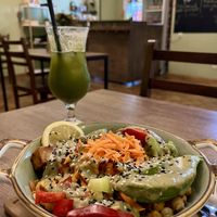   at Kiwi Vegan Cafe in Tbilisi