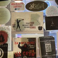   at Kiwi Vegan Cafe in Tbilisi