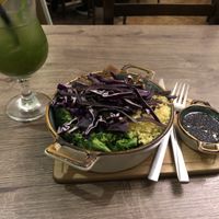 Seitan bowl  at Kiwi Vegan Cafe in Tbilisi