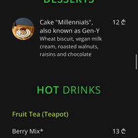   at Kiwi Vegan Cafe in Tbilisi