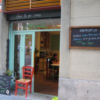 Outside at Casa Griega in Barcelona