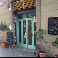 Outside at Casa Griega in Barcelona