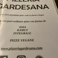 Tipi di impasto at Pizzeria Gardesana in Bussolengo