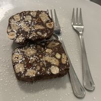 Salame di cioccolato  at Pizzeria Gardesana in Bussolengo
