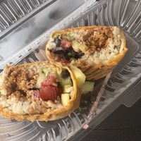 Southwestern wrap was amazing 10/10  at Wild Alchemy in Wallingford