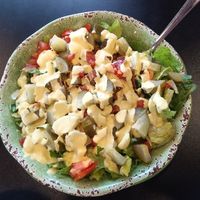 Cheeseburger bowl was great at Wild Alchemy in Wallingford