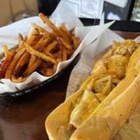 Vegan Cheesesteak  at Triangle Tavern in Philadelphia