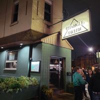 Outside at Triangle Tavern in Philadelphia