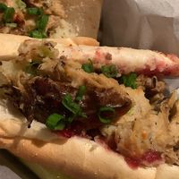 Thanksgiving gobbler  at Triangle Tavern in Philadelphia