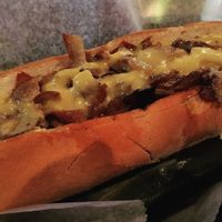 Cheesesteak at Triangle Tavern in Philadelphia