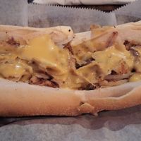 Best vegan philly cheesesteak at Triangle Tavern in Philadelphia