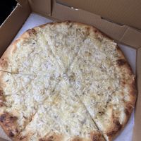 White Pizza  at Triangle Tavern in Philadelphia