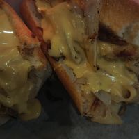 Cheesestake at Triangle Tavern in Philadelphia