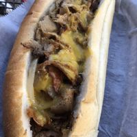 Vegan cheesesteak  at Triangle Tavern in Philadelphia