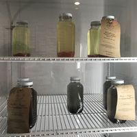 Drinks at Not Only Juice in Willimantic