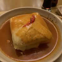 It fills you up so quickly 😍💛 at Francesinhas Al Forno da Baixa in Porto