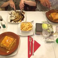 tasty at Francesinhas Al Forno da Baixa in Porto