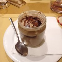 Mousse de chocolate at Francesinhas Al Forno da Baixa in Porto