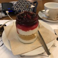  Vegan cheesecake   at Francesinhas Al Forno da Baixa in Porto