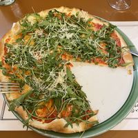 Campeno pizza   at Francesinhas Al Forno da Baixa in Porto