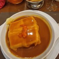 Seitan Franceshina  at Francesinhas Al Forno da Baixa in Porto