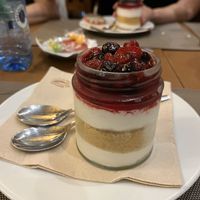 Cheesecake  at Francesinhas Al Forno da Baixa in Porto