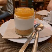 Doce de natas at Francesinhas Al Forno da Baixa in Porto