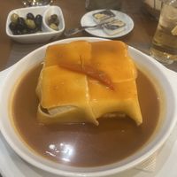 seitan  at Francesinhas Al Forno da Baixa in Porto