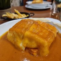 Caril at Francesinhas Al Forno da Baixa in Porto