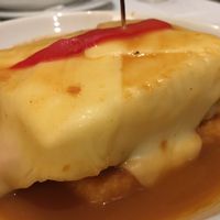 Seitan Francesinha at Francesinhas Al Forno da Baixa in Porto