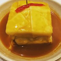 Seitan (wheat gluten) at Francesinhas Al Forno da Baixa in Porto