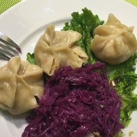 buuz at Bosco Verde Italian Vegan Restaurant in Ulaanbaatar