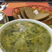 Broccoli Soup at Bosco Verde Italian Vegan Restaurant in Ulaanbaatar