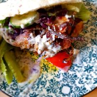 Veganes Döner; Sehr zu empfehlen at Frollein Elfriede in Worms