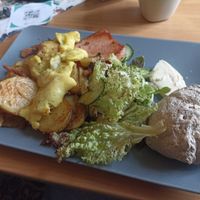 Bauernfrühstück at Frollein Elfriede in Worms