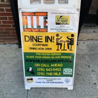  at The Nile Cafe in Philadelphia