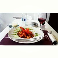 Vegan pasta dish at SaleRossa.  The tomatoes were amazing, like none I have had before.  at SaleRosso in Antiparos