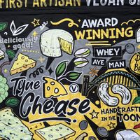 Market stall Newcastle   at Tyne Chease in Newcastle Upon Tyne