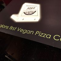 Vegan Pizza NE England at The Bohemian in Newcastle Upon Tyne
