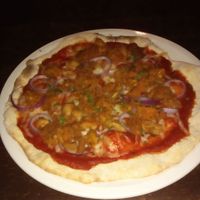 Tandoori Pizza at The Bohemian! X x at The Bohemian in Newcastle Upon Tyne