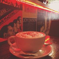 cappuccino at The Bohemian in Newcastle Upon Tyne